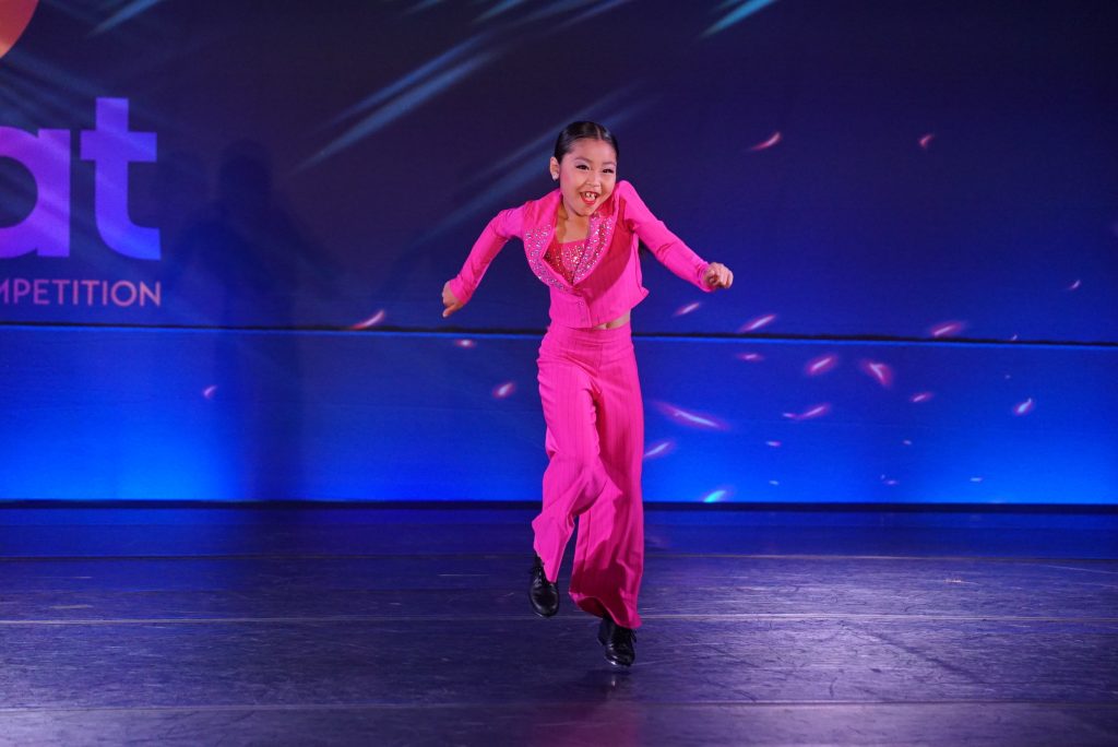 Confidence and sass onstage.